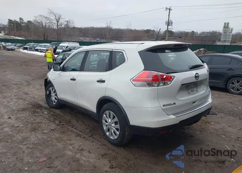 2016 Nissan Rogue S from USA, damaged, VIN KNMAT2MV2GP647658